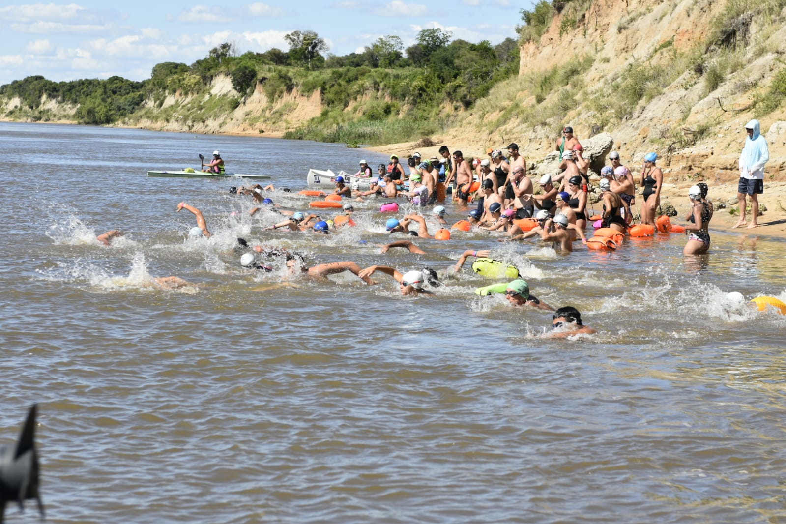 Se realizó la segunda fecha del Circuito de Aguas Abiertas